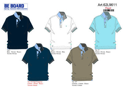 POLO UOMO M/M 62L9611 Ingrosso Abbigliamento Uomo Tellini S.r.l.